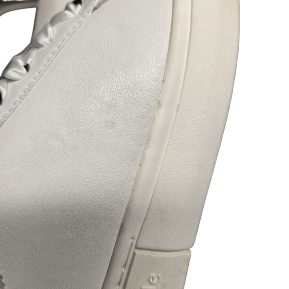 Kate Spade White and Black Polka Dot Sneakers 8B - Picture 7 of 10